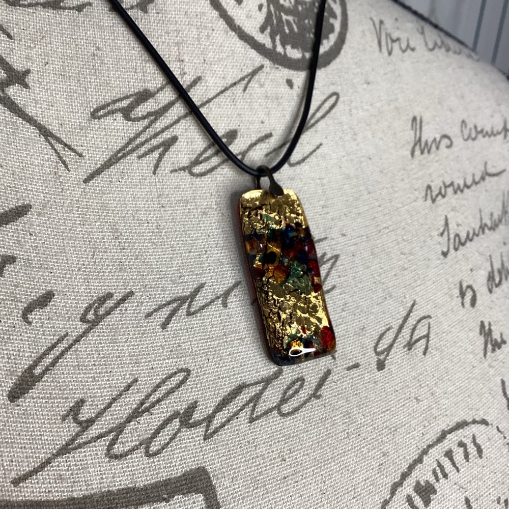 Abstract Modern Necklace - Picture 3 of 8